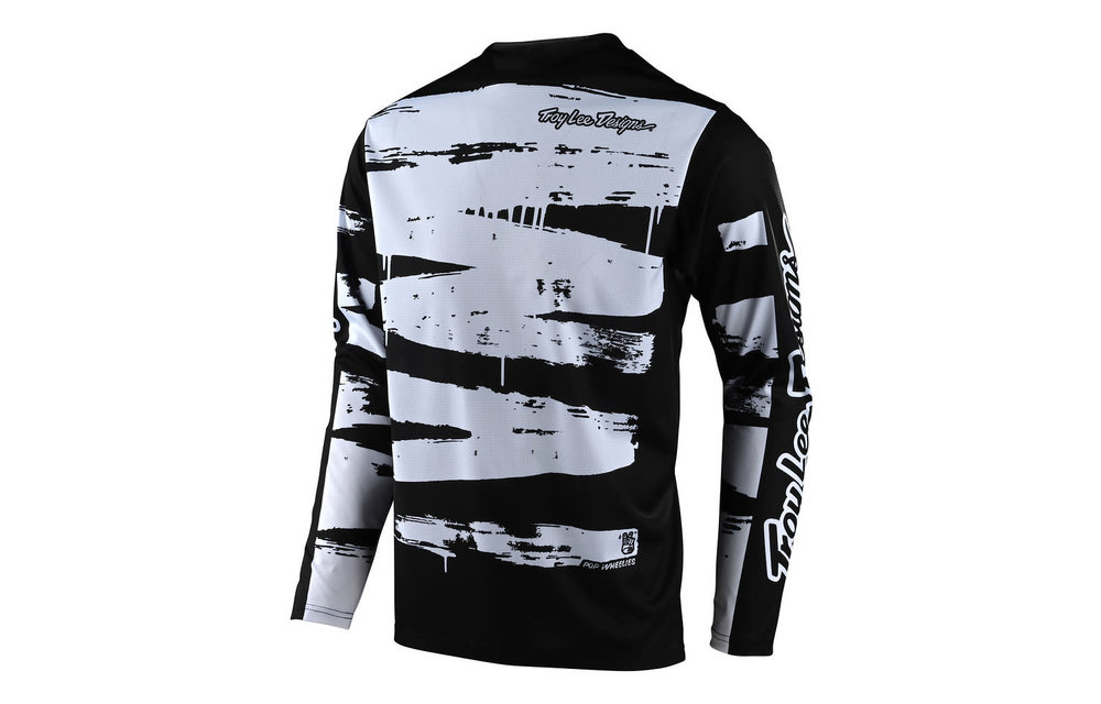 Troy Lee Designs Jersey Hombre Sprint Brushed Black/White