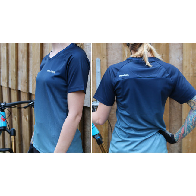 Troy Lee Designs Jersey Mujer Skyline Dissolve Navy