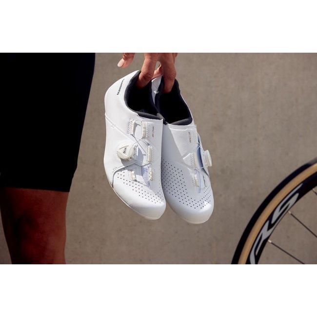 Shimano RC-3 Femme - Chaussures Vélo Cyclisme Blanches - Boa Taille 6.5/US 38
