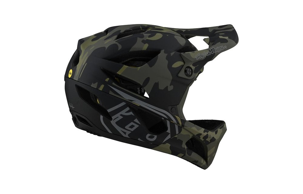 Troy Lee Designs Casco Stage Camo Olive