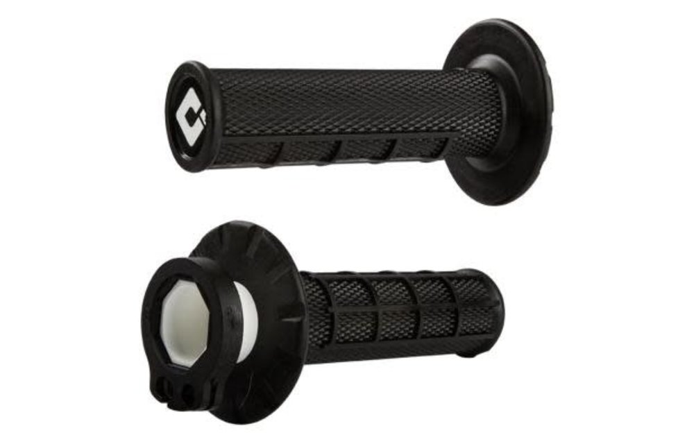ODI Grips V2 Half Waffle Lock On Negro