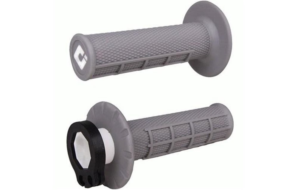 ODI Grips Lock On Half Waffle Gris Claro