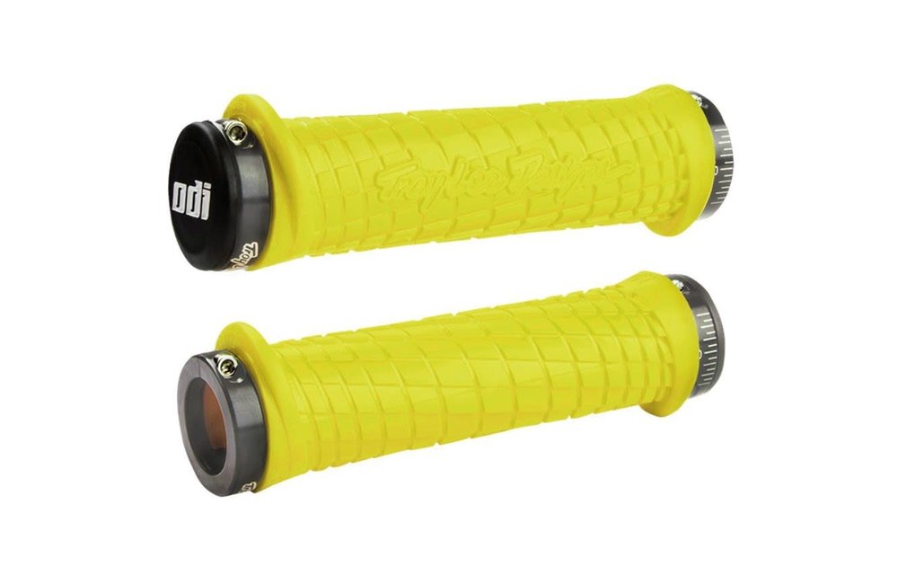 ODI Grips Troy Lee Designs MTB Lock On Amarillo Grafito
