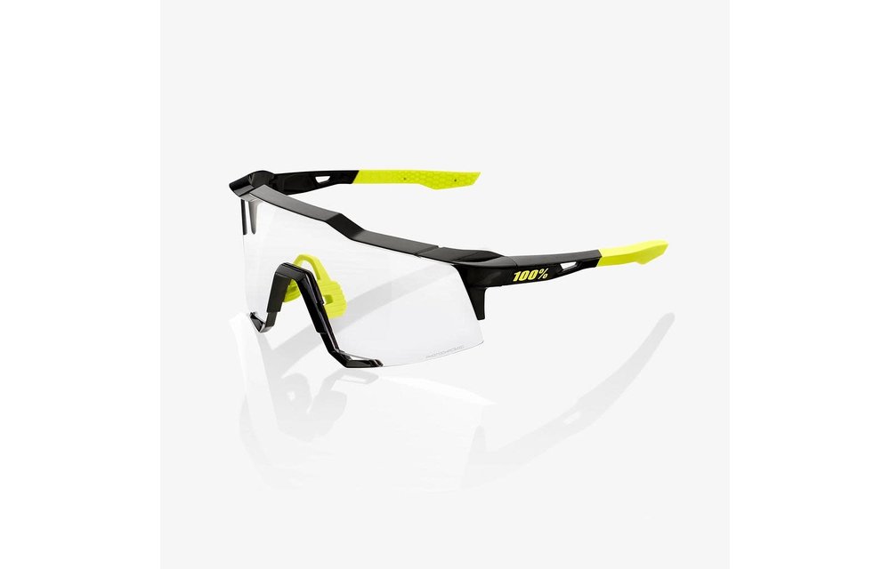 100% Lente Speedcraft Gloss Black Photochromatic