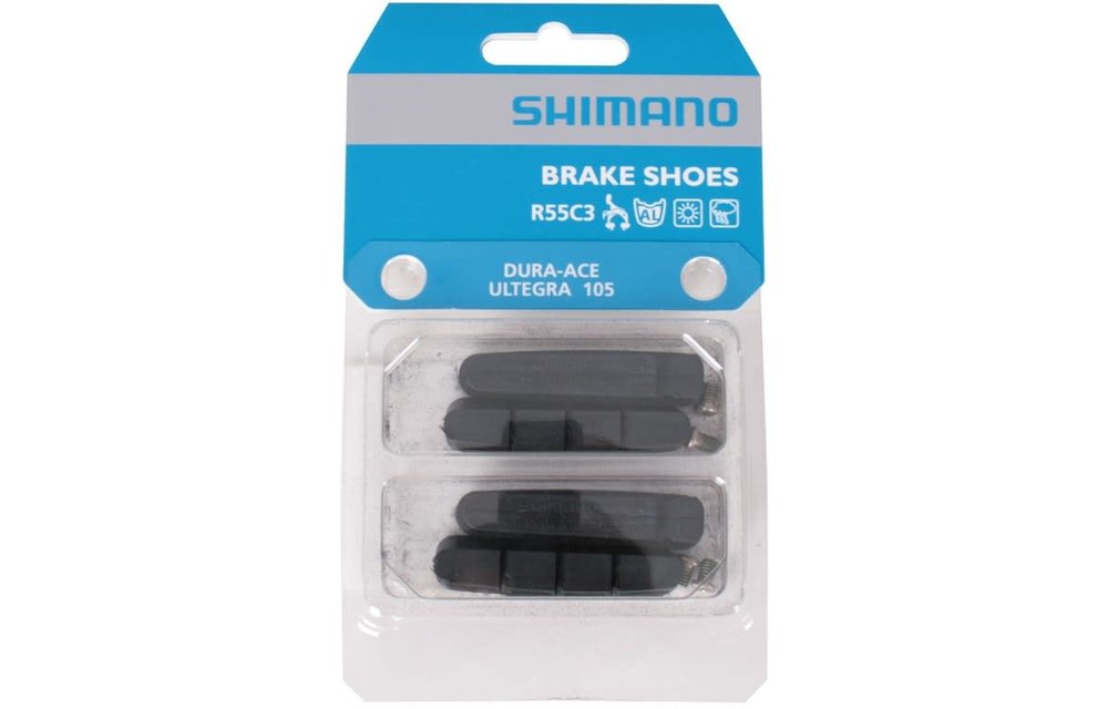 Shimano Zapata Repuesto R55C4 (2 pares) DuraAce Ultegra 105