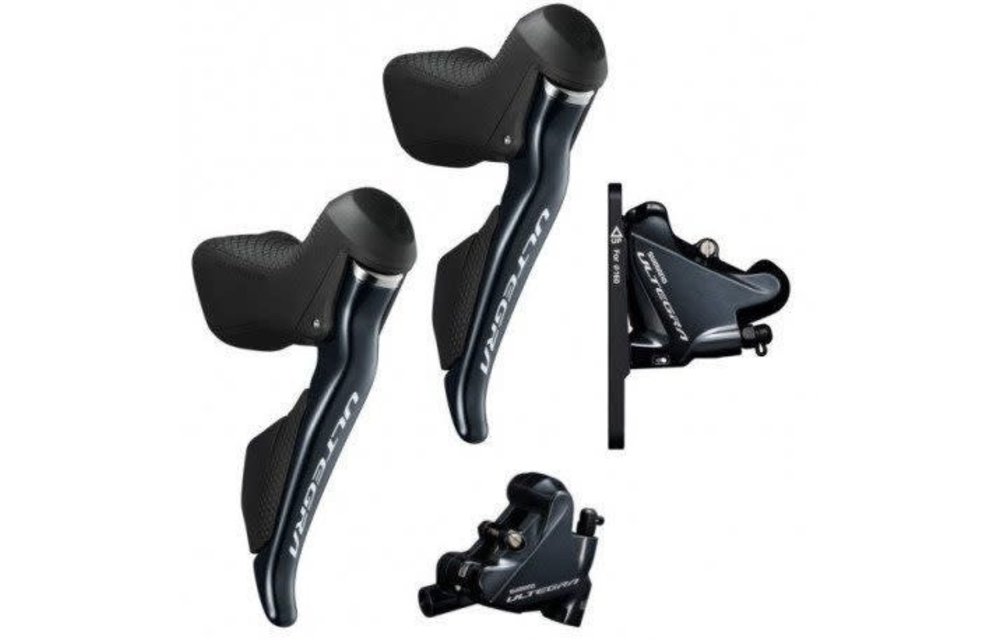 Shimano Palancas de Cambio Ultegra ST-R8020/BR-8070 para freno disco hidráulico Izquierda/Derecha