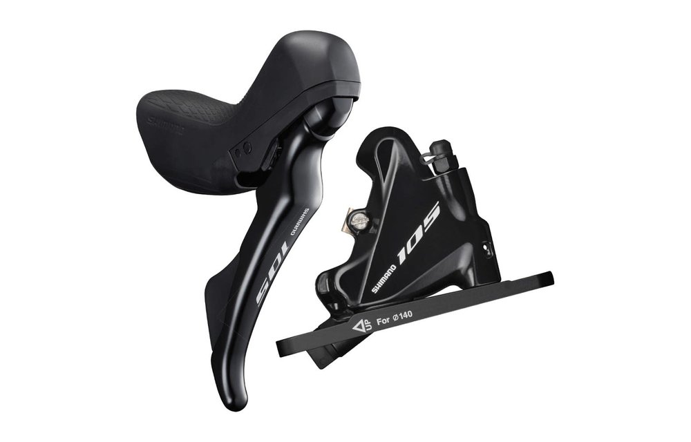 Shimano Palancas de Cambio 105 ST-R7020-R/R7070 para Frenos de Disco Hidráulico Derecha/Izquierda