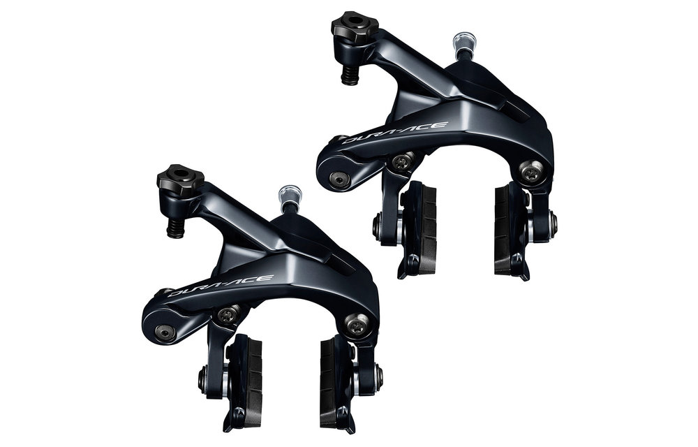 Shimano Frenos Ruta Dura Ace BR-R9100 R55C4 Delantero/Trasero