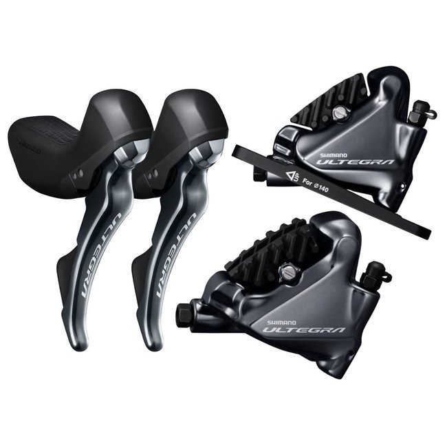 Shimano Palancas de Cambio Ultegra Di2 ST-R8070/BR-R8070 para freno disco hidráulico Izquierda/Derecha