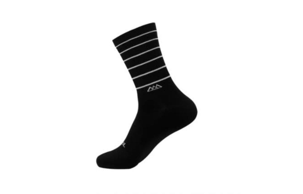 Huizapol Calcetin Lines W Negro/Blanco