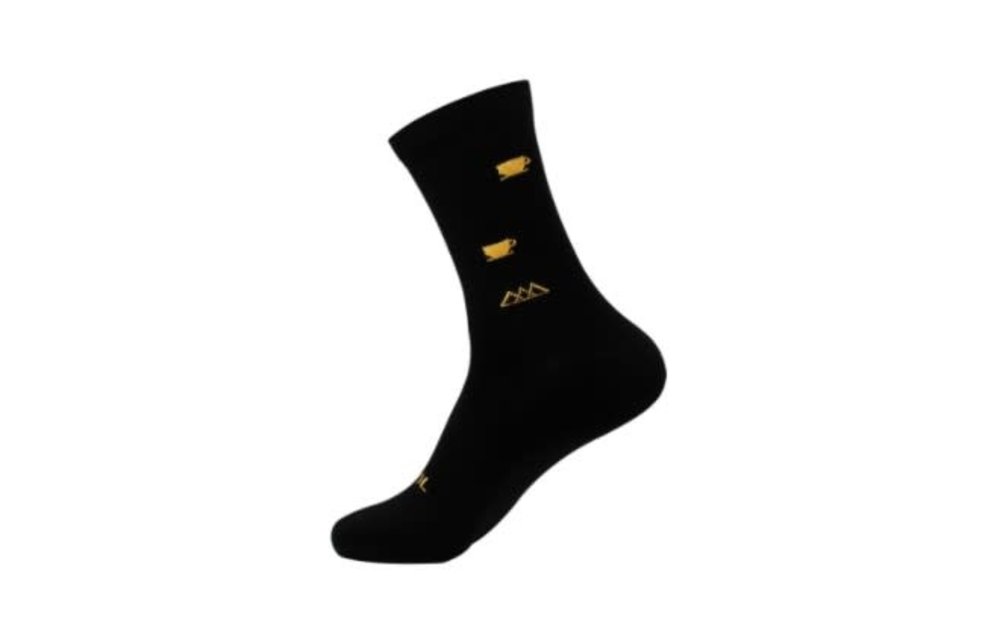 Huizapol Calcetin Coff Negro/Amarillo