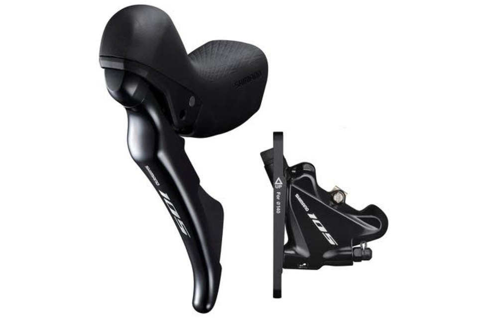 Shimano Palanca Cambio 105 ST-R7020-L-R7070 para Frenos de Disco Hidráulico Izquierda