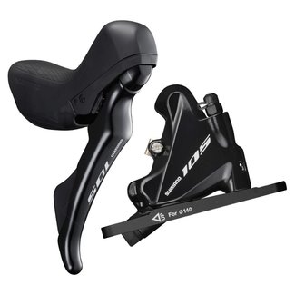 Shimano Shimano Palanca Cambio 105 ST-R7020-R/R7070 para Frenos de Disco Hidráulico Derecha