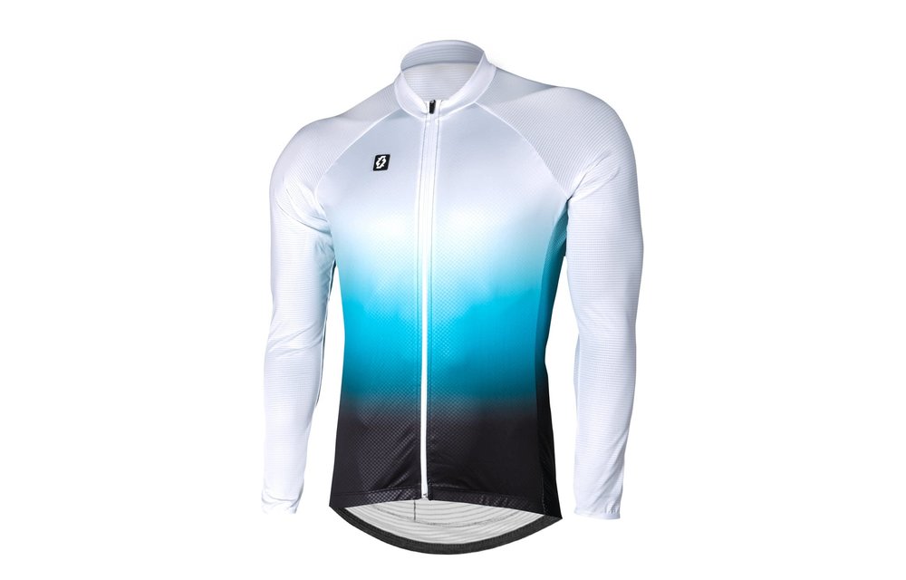 Aphesis Jersey Manga Larga Aqua Hombre