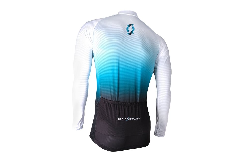Aphesis Jersey Manga Larga Aqua Hombre
