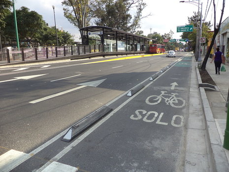 Ciclovías y ciclopistas en México