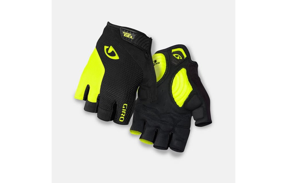 Giro Guante Strade Dure Gel Negro/Amarillo