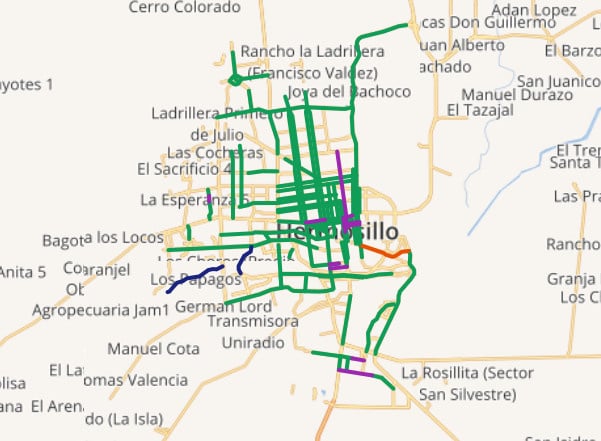 Ciclovias Hermosillo