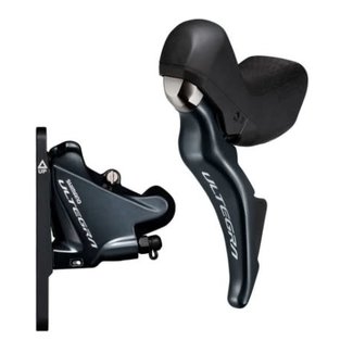 Shimano Shimano Palanca de Cambio Ultegra ST-R8025/BR-R8070 para Freno de Disco Hidráulico Delantero