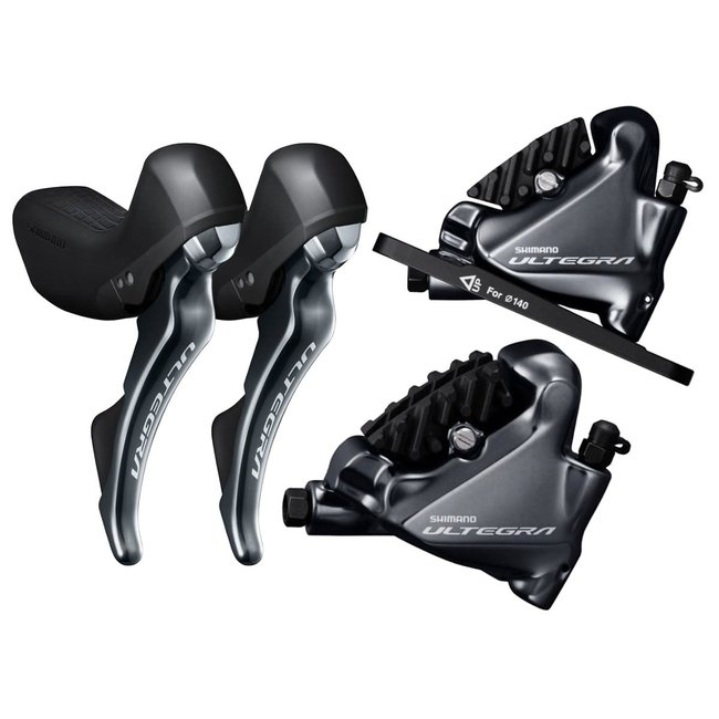 Shimano Palancas de Cambio Ultegra ST-R8020/BR-8070 para freno disco hidráulico Izquierda/Derecha