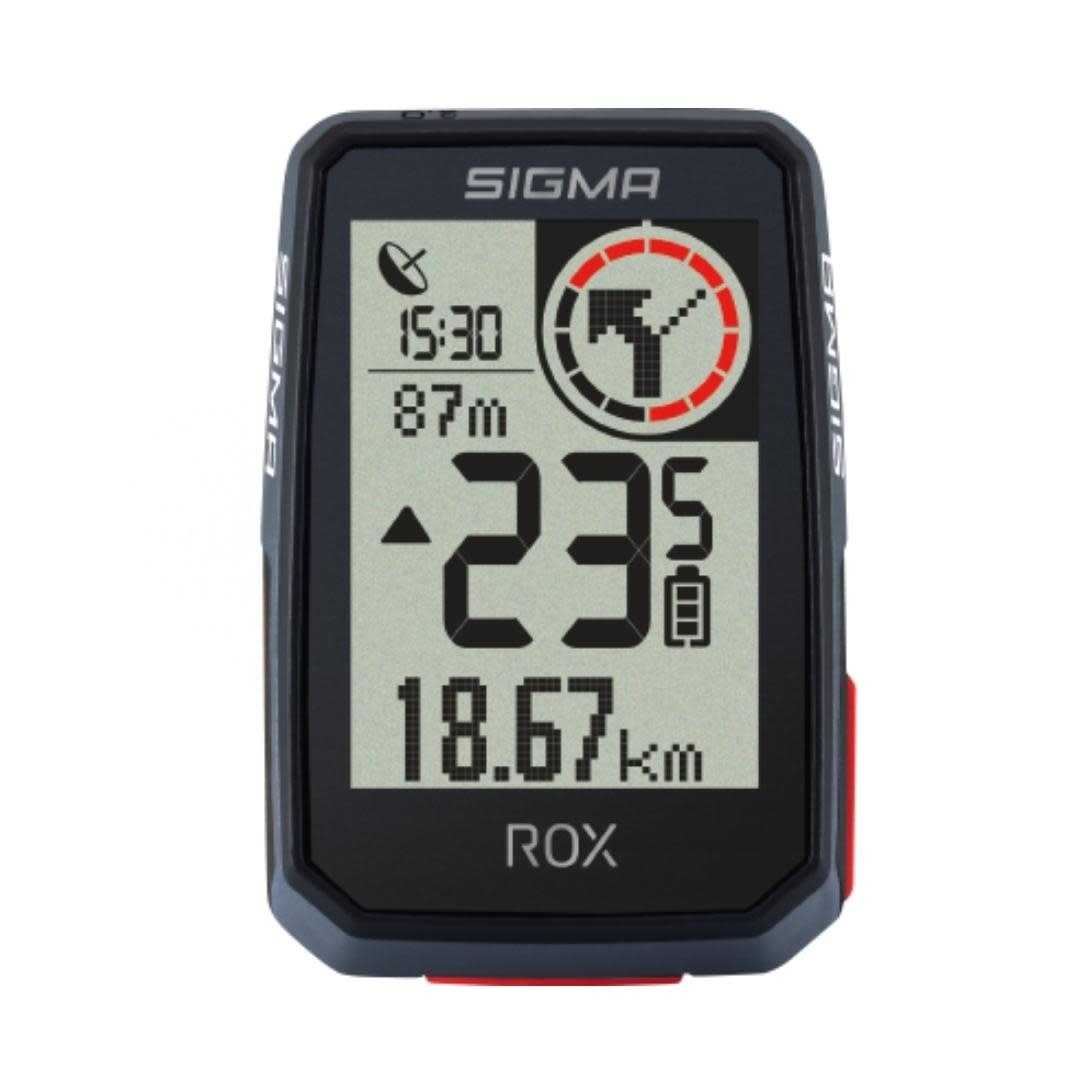 Cyclocomputer GPS SIGMA ROX 2.0 - Écran 2 Pouces, 14 Fonctions, Montage Haut De Guidon