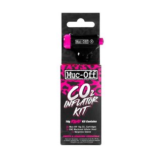 Muc-Off Muc-Off Kit Ruta Capsulas CO2 2pz Inflador y Manga