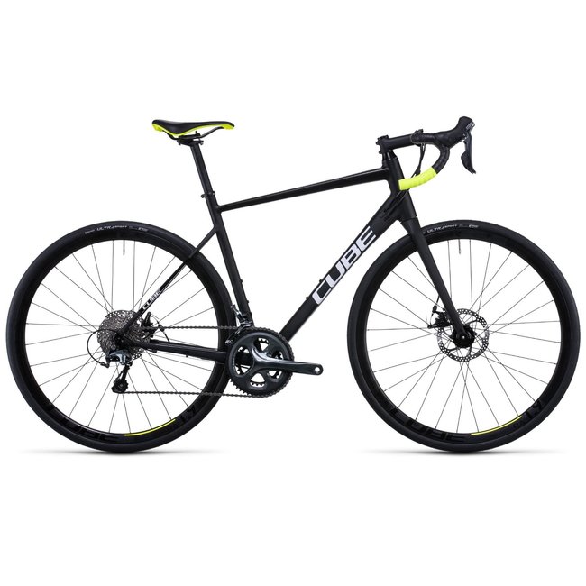 Bicicleta Cube Attain Race Black Tiagra