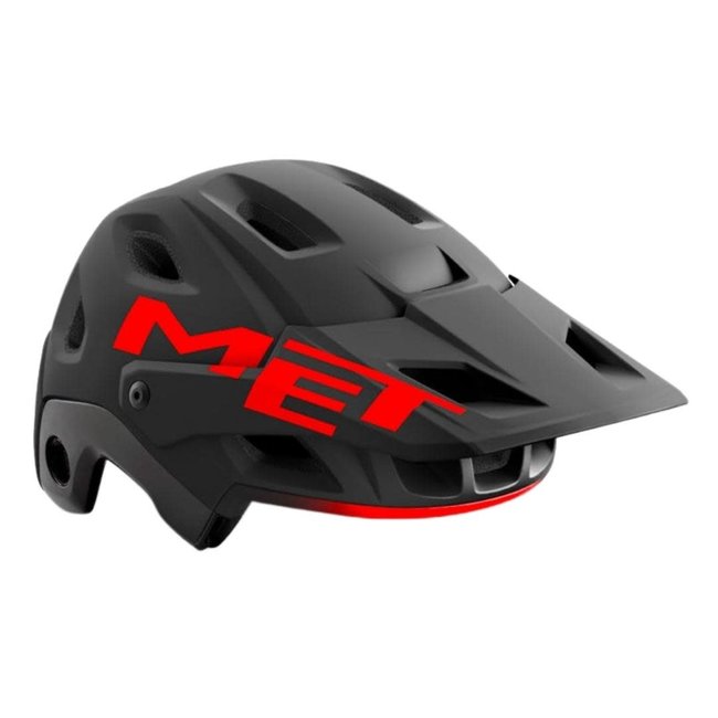 Met Casco Parachute MCR Mips Negro Rojo