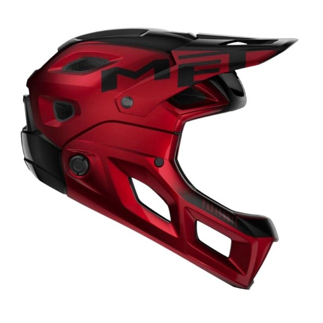 Met Casco Parachute MCR Mips Rojo Metalic