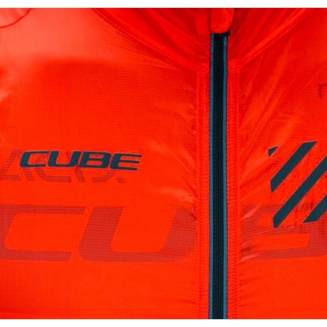 Cube Chaleco Rompevientos Teamline  Wind Gillet Rojo