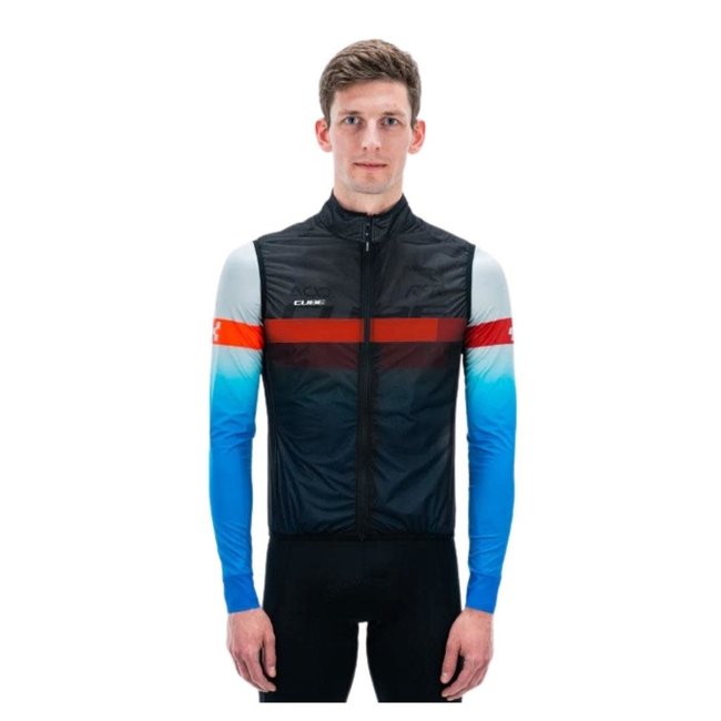 Cube Chaleco Rompevientos Teamline Wind Gillet Negro