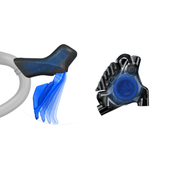 Shimano Grupo 105 Di2 R710012v Disc