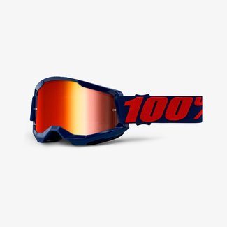 100percent 100% Goggle Strata 2 Masego Mirror Red