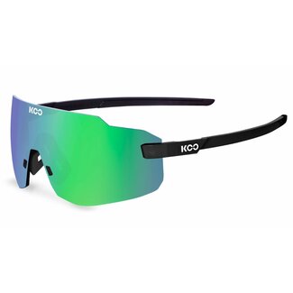 Koo Koo Lentes Supernova Negro Mate/Verde