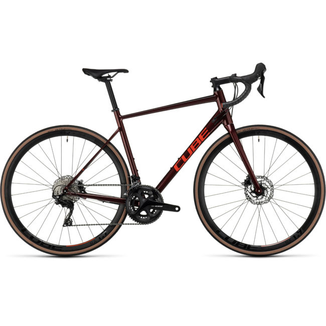 Bicicleta Cube Attain SLX Red 105