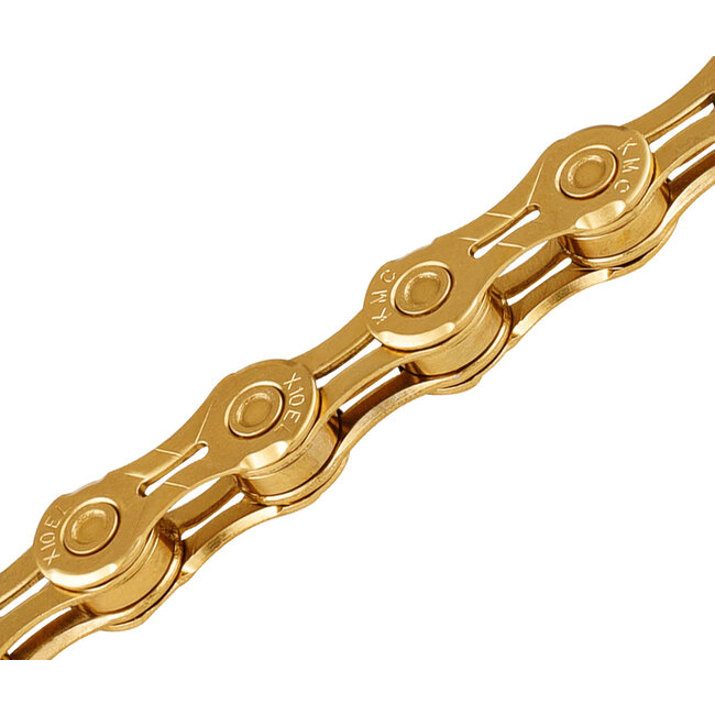 KMC Cadena X10EL ExtraLight Titanio Oro