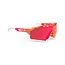 Rudy Project Lente Cutline Mandarina Mica Multilaser Rojo