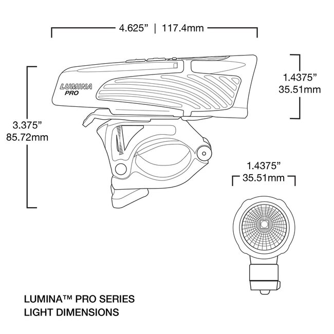 Nite Rider Lampara Delantera Lumina Pro 1000