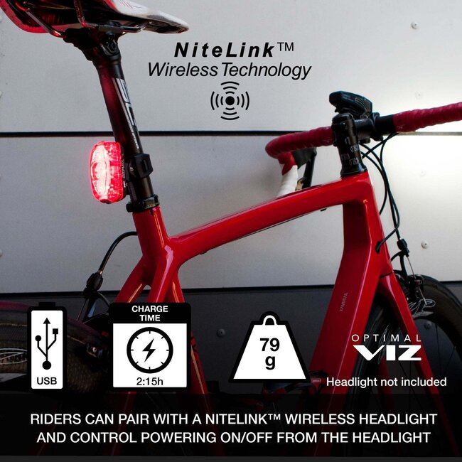 Nite Rider Lampara Trasera Omega 330 c/Nitelink Bluetooth