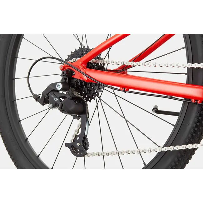 Bicicleta Cannondale Kids 24 Trail Rally Red