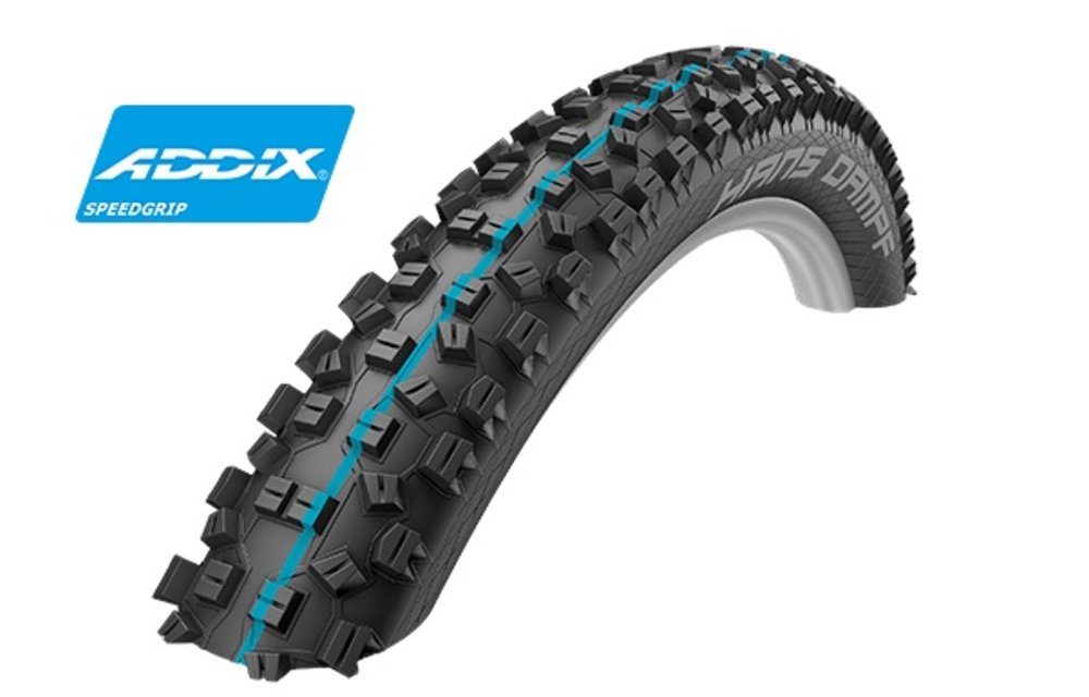 Schwalbe HANS DAMPF Negro Doblable SnakeSkin TL-Easy