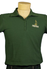 Girls short-sleeve polo (9715) with FCS logo
