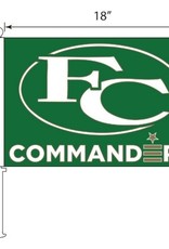 CAR FLAGS, FC, GREEN