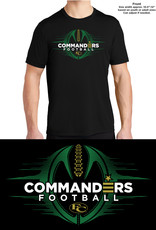 Commanders Football Black