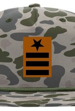 Richardson Camo Hat – Color Marsh with Bar and Star Patch