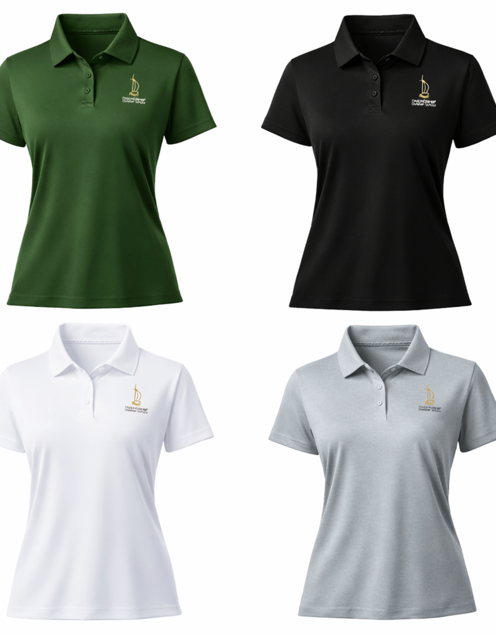 Girls Dry Fit Short Sleeve Polo