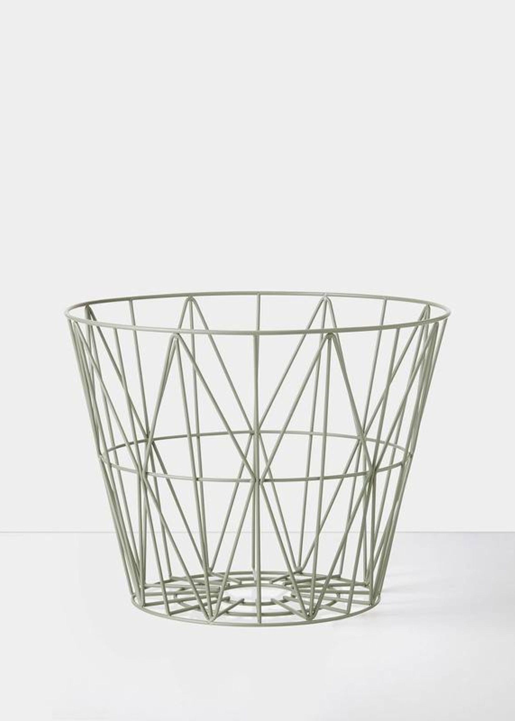 Ferm Living Panier Metal - Petit - Vert Sauge