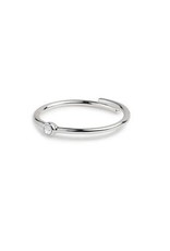 Ring Lulu Crystal Adjustable - Silver