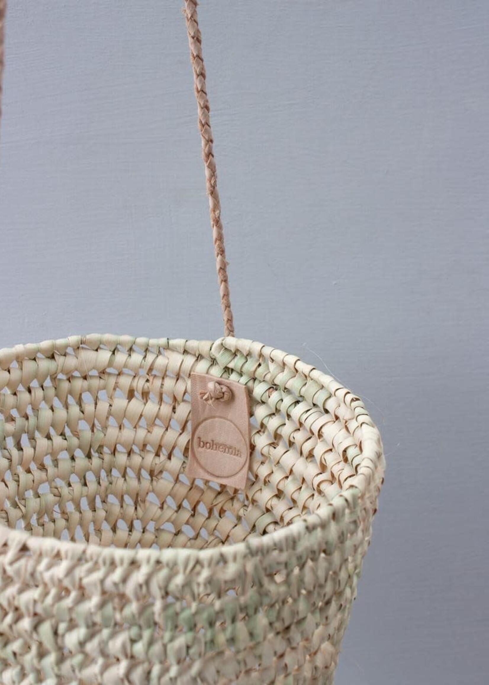 Open Weave Dome Hanging Basket