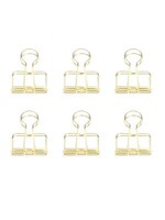 Brass Wire Clips Set Of 6